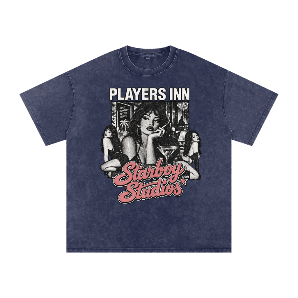 Player’s Inn V2 — Snow-Wash Tee