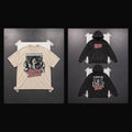 Player's Inn Full Fit bundle flat lay, V2 hoodie and snow-wash tee