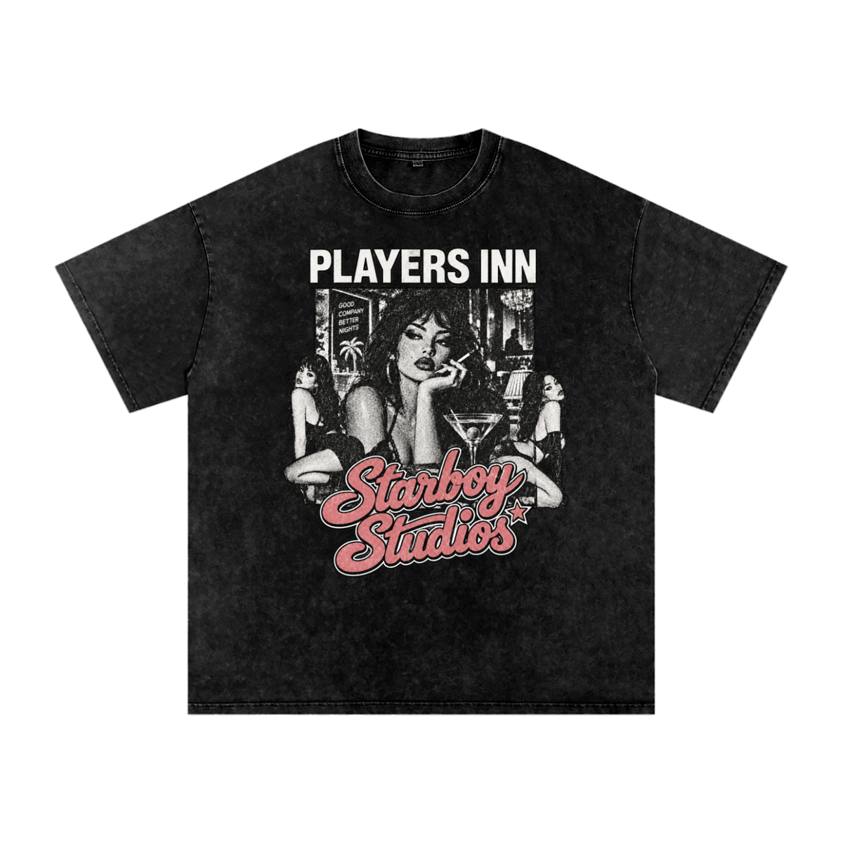 Player’s Inn V2 — Snow-Wash Tee